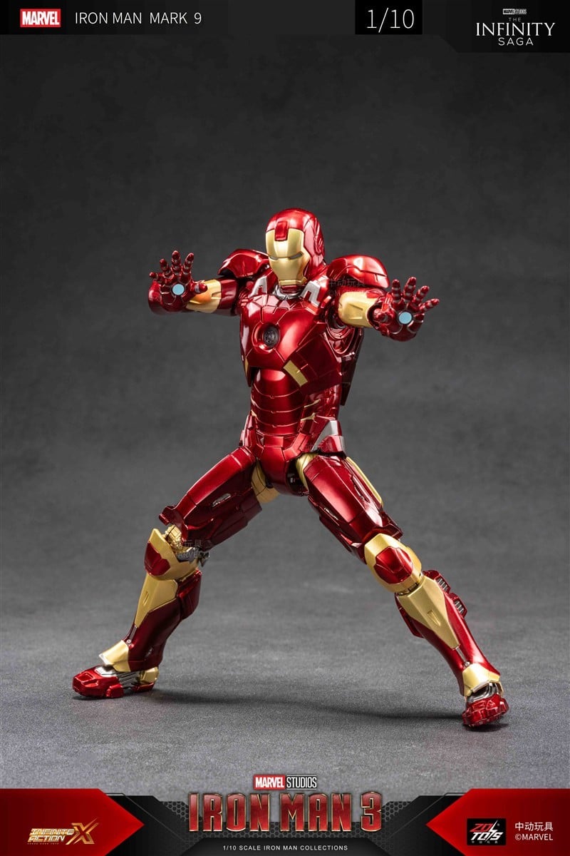 SPECIAL ORDER ZD Toys - 7 Inch X Series - Iron Man 3 - Iron Man MK9 1/10 [JP]