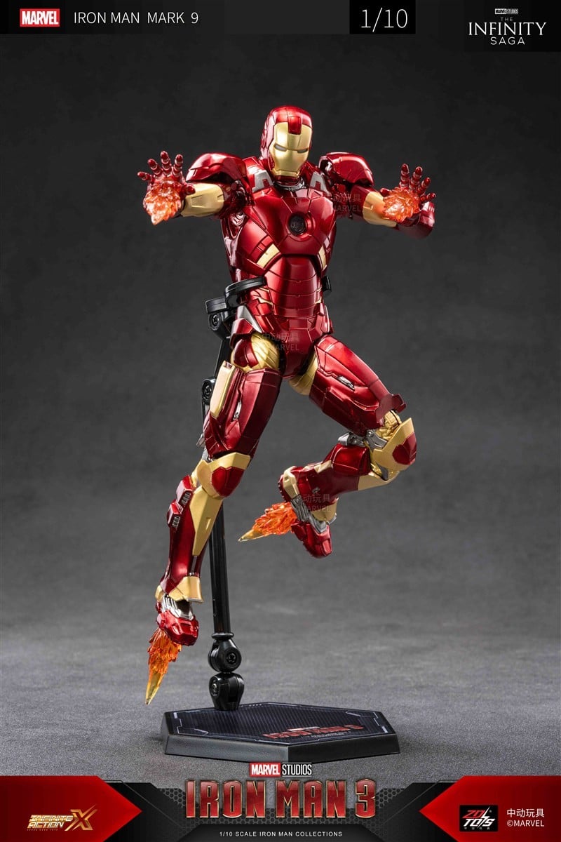 SPECIAL ORDER ZD Toys - 7 Inch X Series - Iron Man 3 - Iron Man MK9 1/10 [JP]