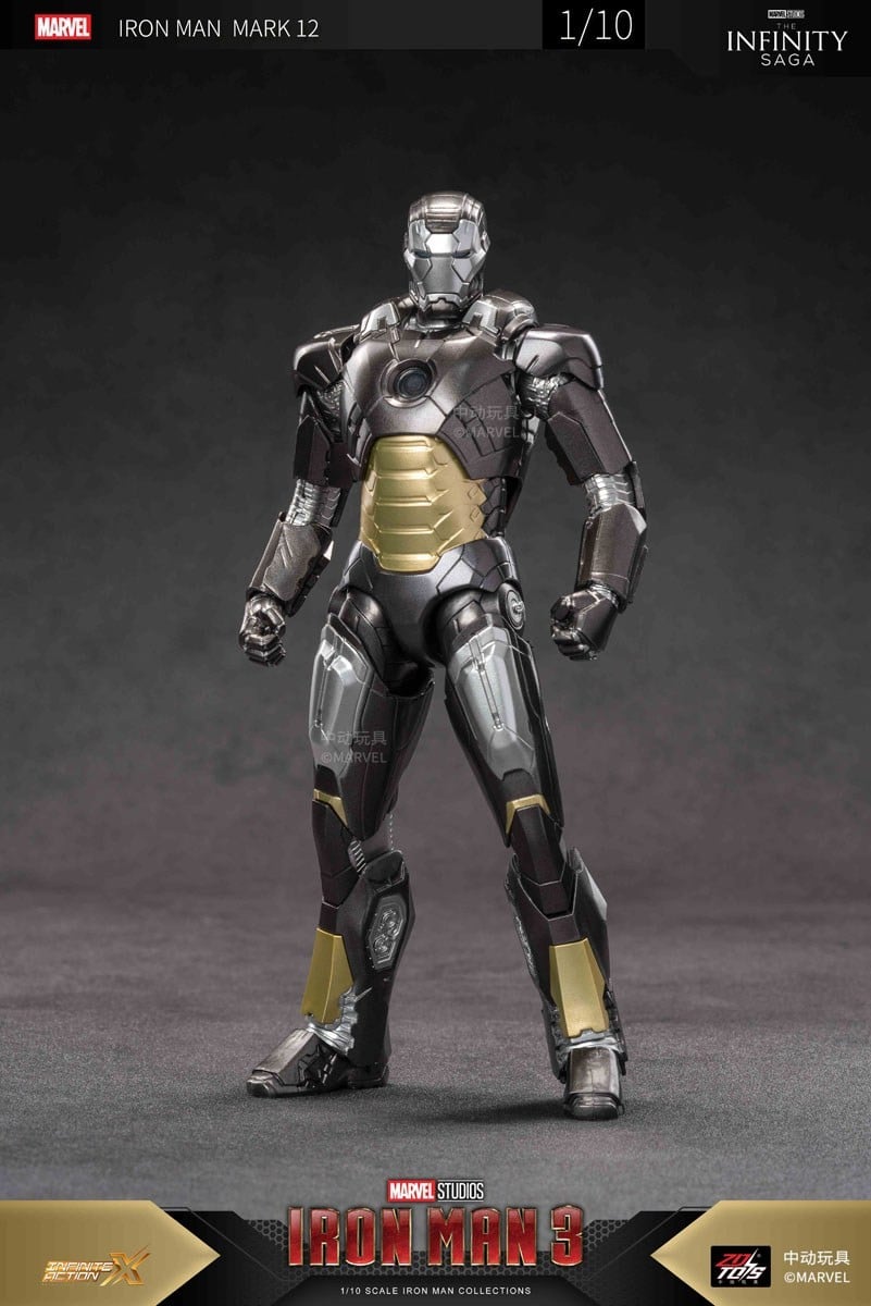 SPECIAL ORDER ZD Toys - 7 Inch X Series - Iron Man 3 - Iron Man MK12 1/10 [JP]