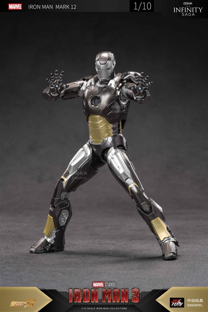 SPECIAL ORDER ZD Toys - 7 Inch X Series - Iron Man 3 - Iron Man MK12 1/10 [JP]