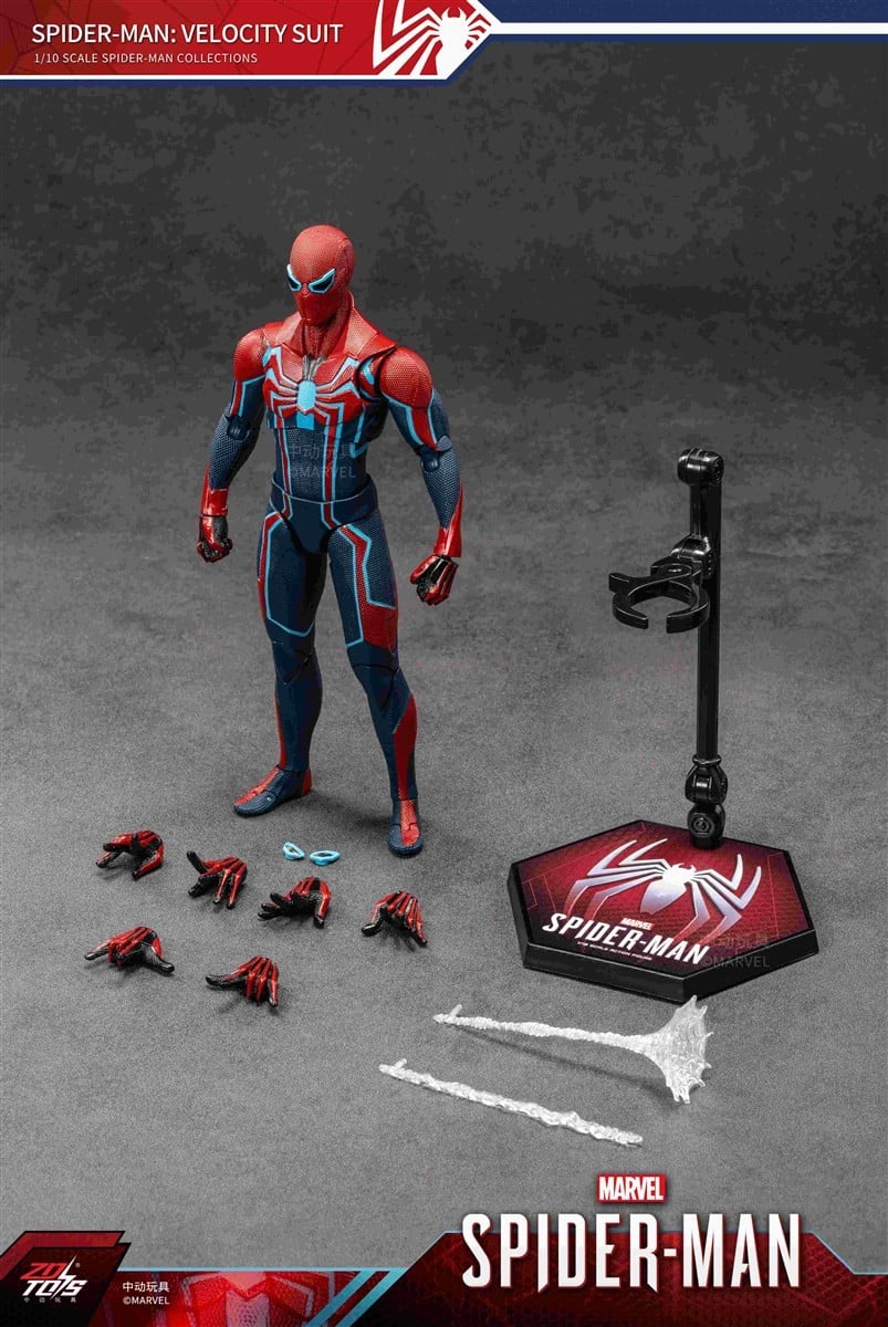 SPECIAL ORDER ZD Toys - 7 Inch X Series - Marvel's Spider-Man - Spider-Man: Velocity Suit 1/10 [JP]