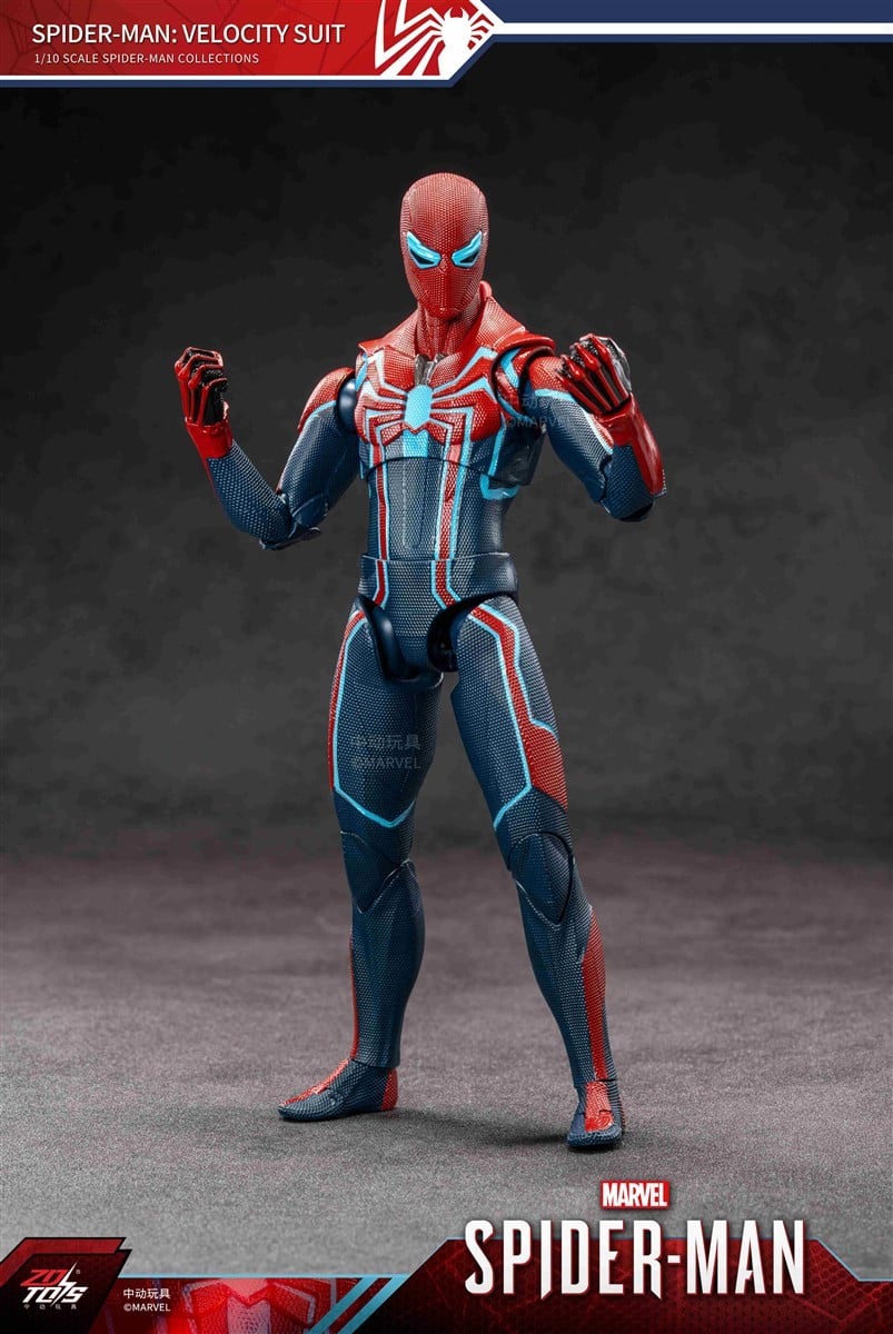 SPECIAL ORDER ZD Toys - 7 Inch X Series - Marvel's Spider-Man - Spider-Man: Velocity Suit 1/10 [JP]