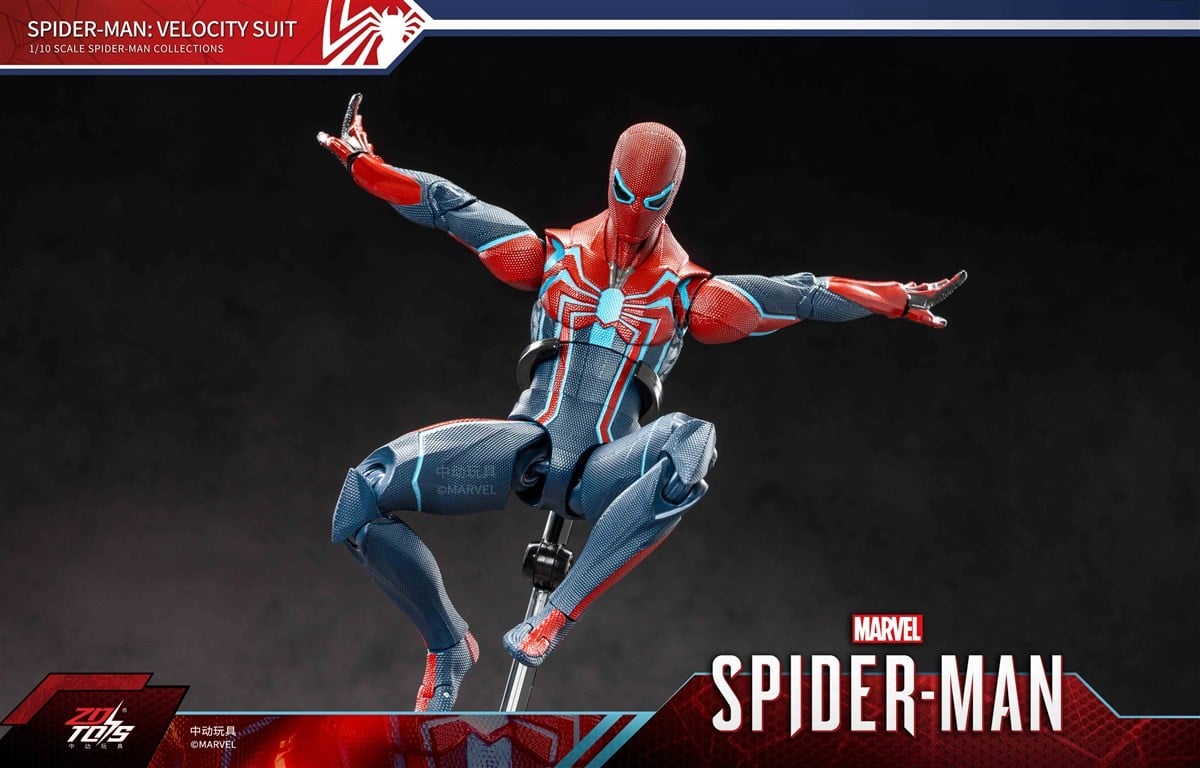 SPECIAL ORDER ZD Toys - 7 Inch X Series - Marvel's Spider-Man - Spider-Man: Velocity Suit 1/10 [JP]