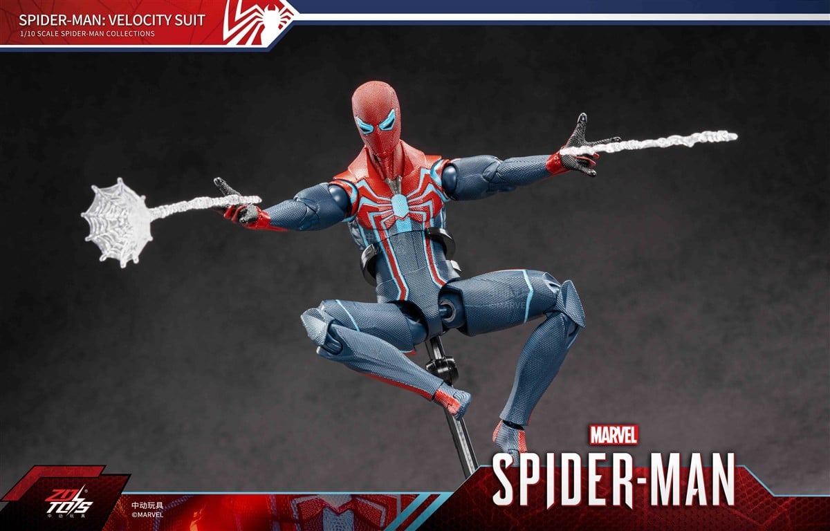 SPECIAL ORDER ZD Toys - 7 Inch X Series - Marvel's Spider-Man - Spider-Man: Velocity Suit 1/10 [JP]