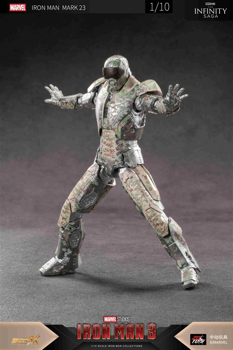 SPECIAL ORDER ZD Toys - 7 Inch X Series - Iron Man 3 - Iron Man MK23 1/10 [JP]