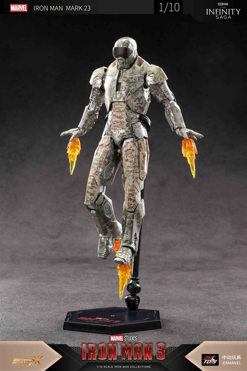 SPECIAL ORDER ZD Toys - 7 Inch X Series - Iron Man 3 - Iron Man MK23 1/10 [JP]