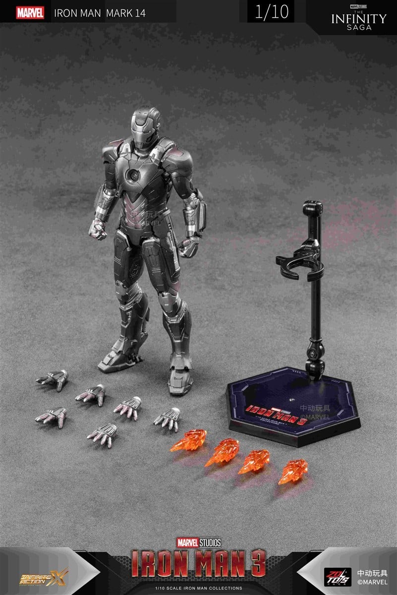 SPECIAL ORDER ZD Toys - 7 Inch X Series - Iron Man 3 - Iron Man MK14 1/10 [JP]