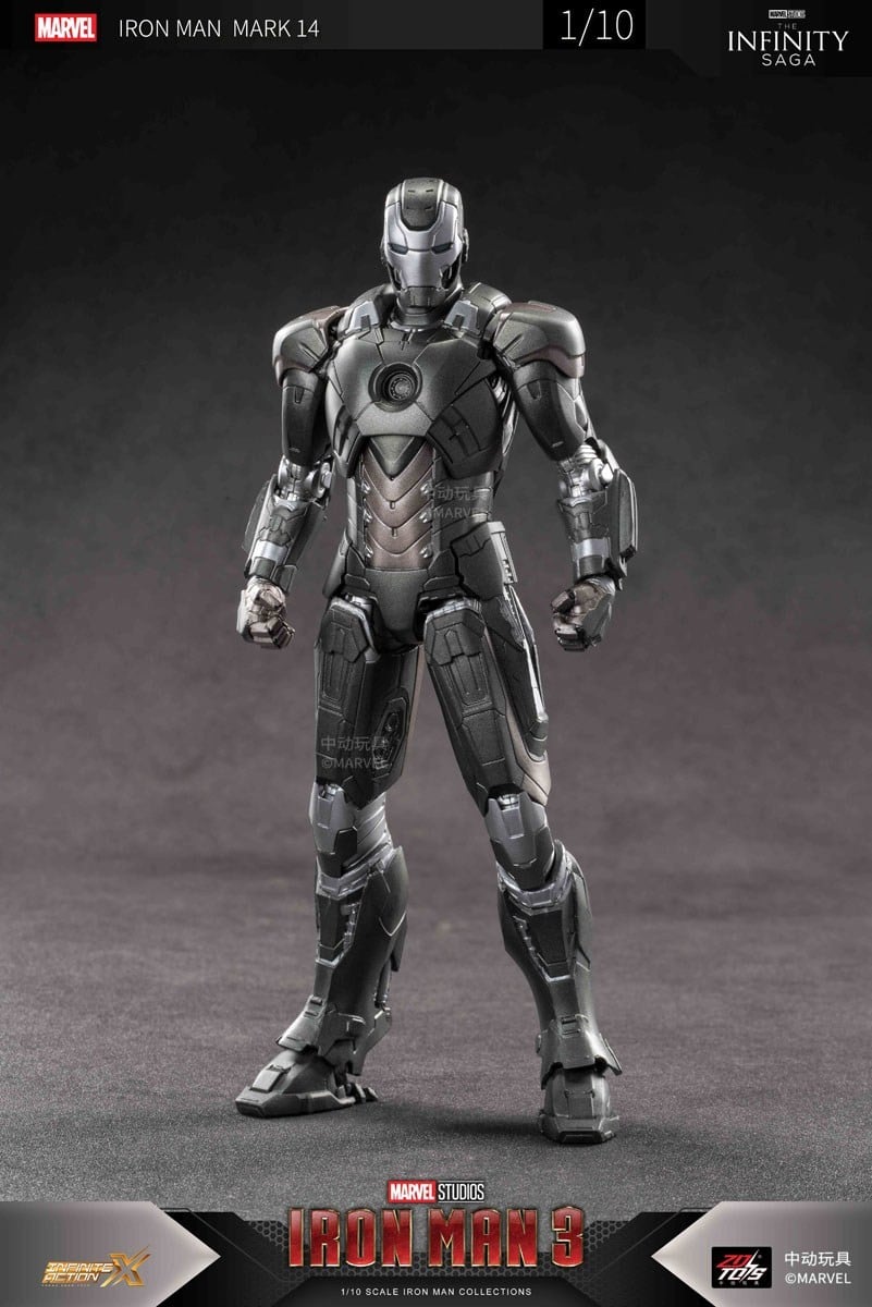 SPECIAL ORDER ZD Toys - 7 Inch X Series - Iron Man 3 - Iron Man MK14 1/10 [JP]