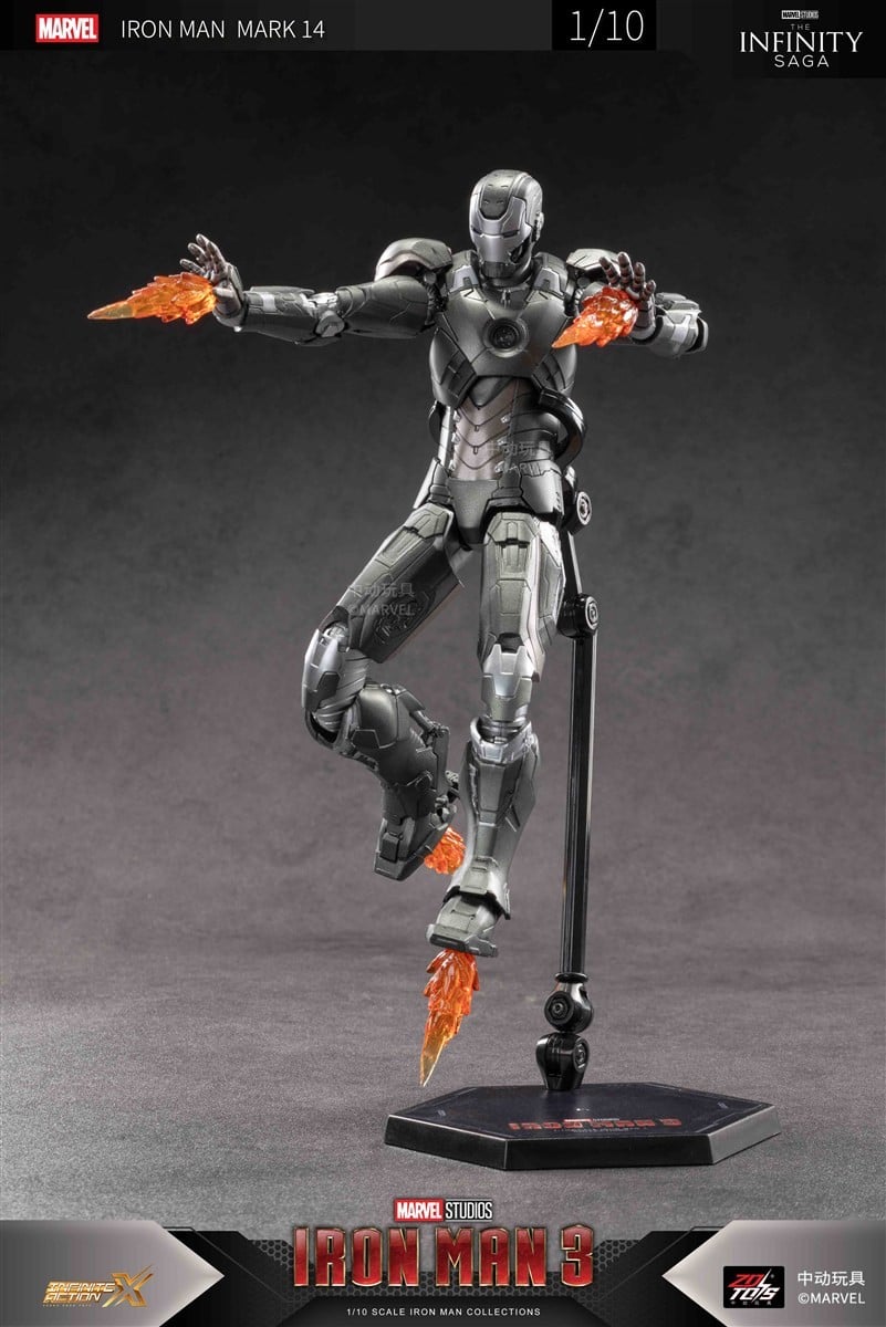 SPECIAL ORDER ZD Toys - 7 Inch X Series - Iron Man 3 - Iron Man MK14 1/10 [JP]