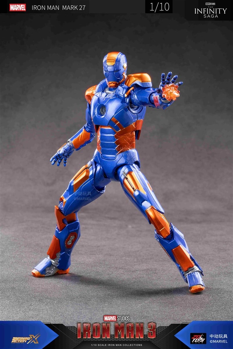 SPECIAL ORDER ZD Toys - 7 Inch X Series - Iron Man 3 - Iron Man MK27 1/10 [JP]