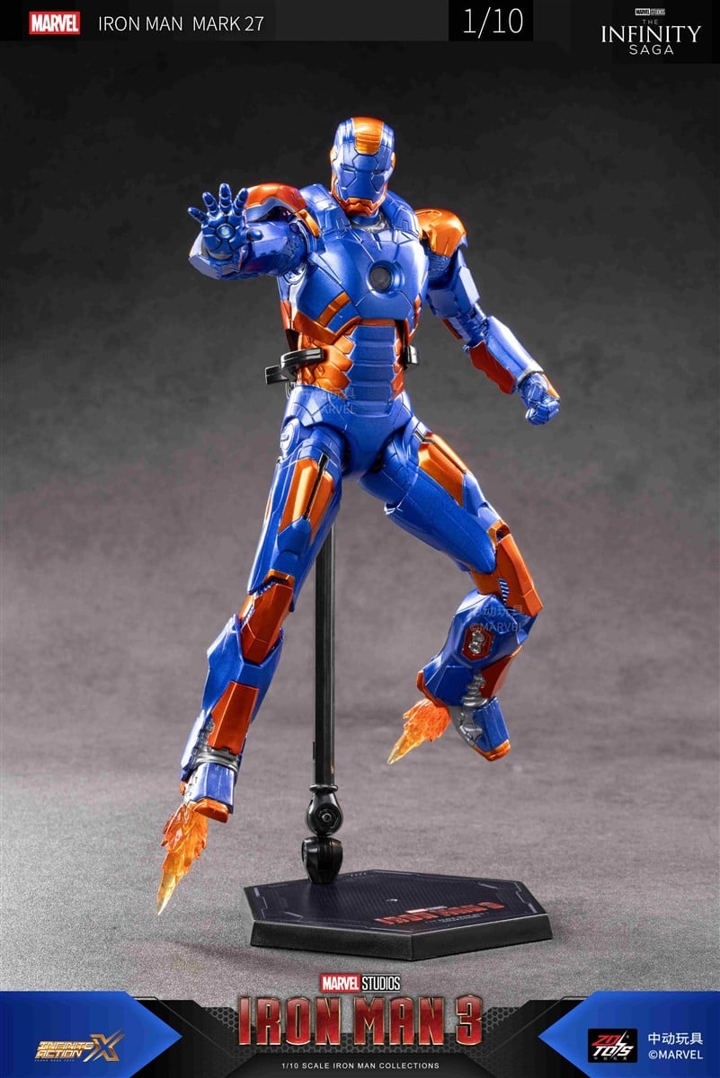 SPECIAL ORDER ZD Toys - 7 Inch X Series - Iron Man 3 - Iron Man MK27 1/10 [JP]