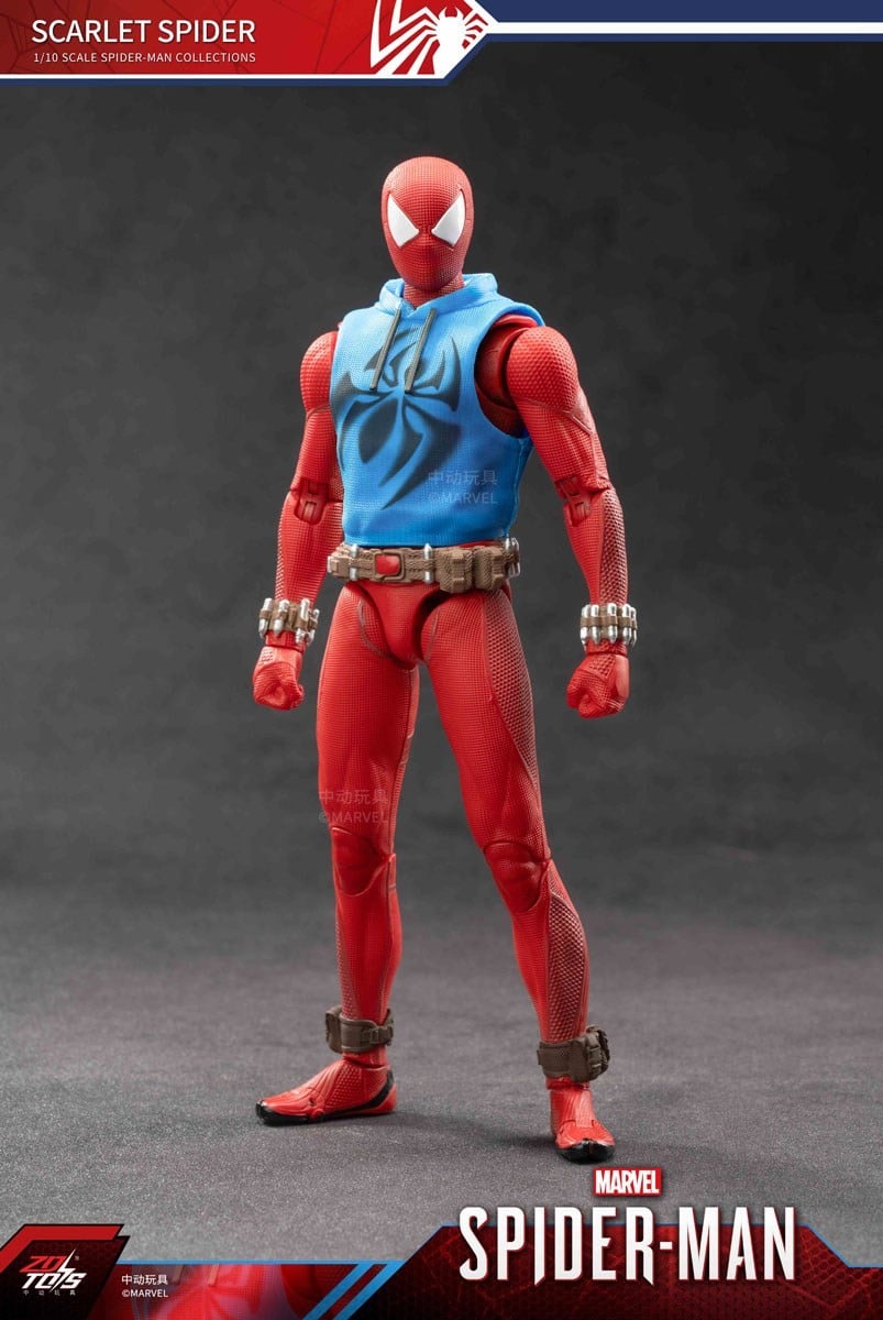 SPECIAL ORDER ZD Toys - 7 Inch X Series - Spider-Man: Across the Spider-Verse - Spider-Man: Scarlet Spider 1/10 [JP]