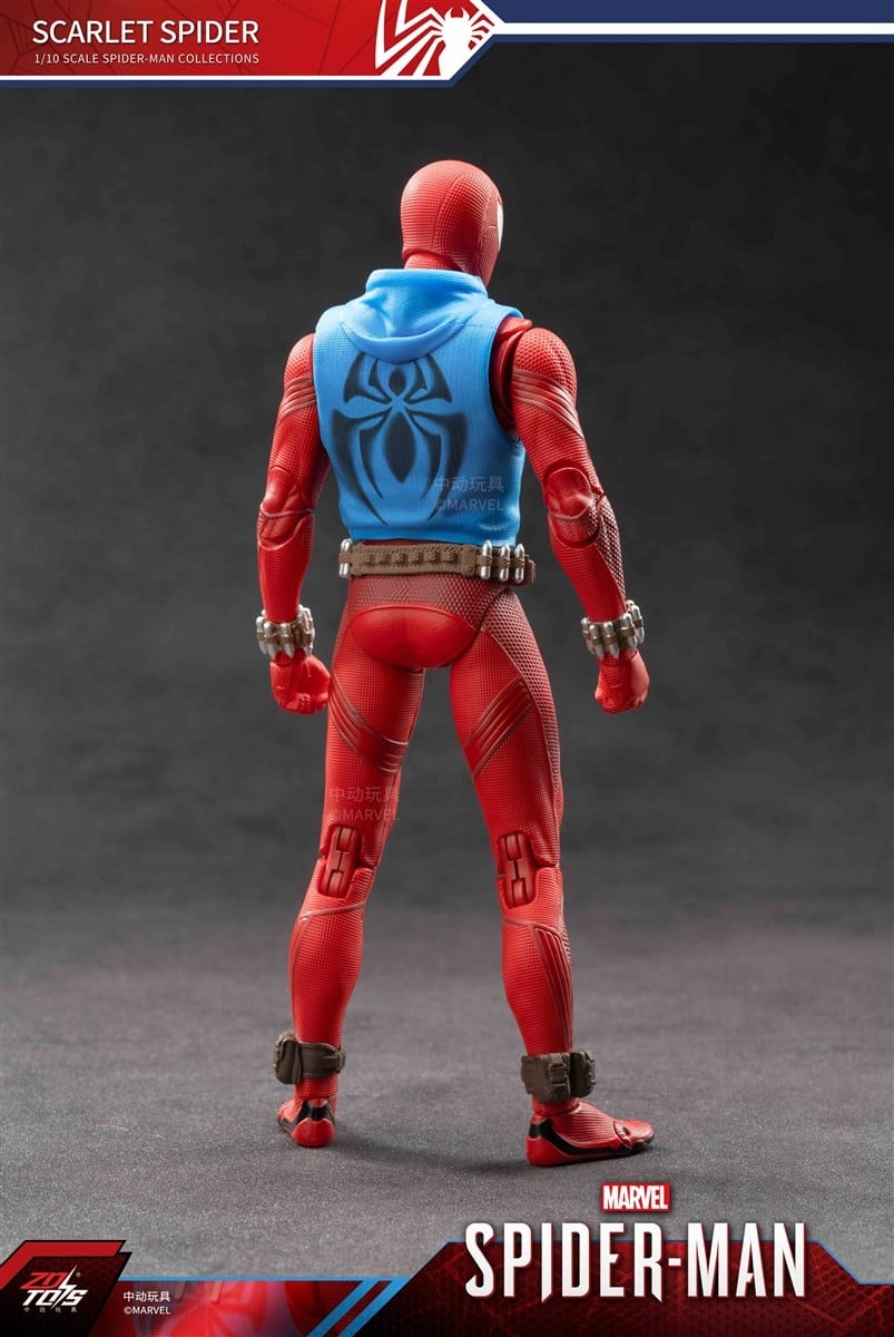 SPECIAL ORDER ZD Toys - 7 Inch X Series - Spider-Man: Across the Spider-Verse - Spider-Man: Scarlet Spider 1/10 [JP]