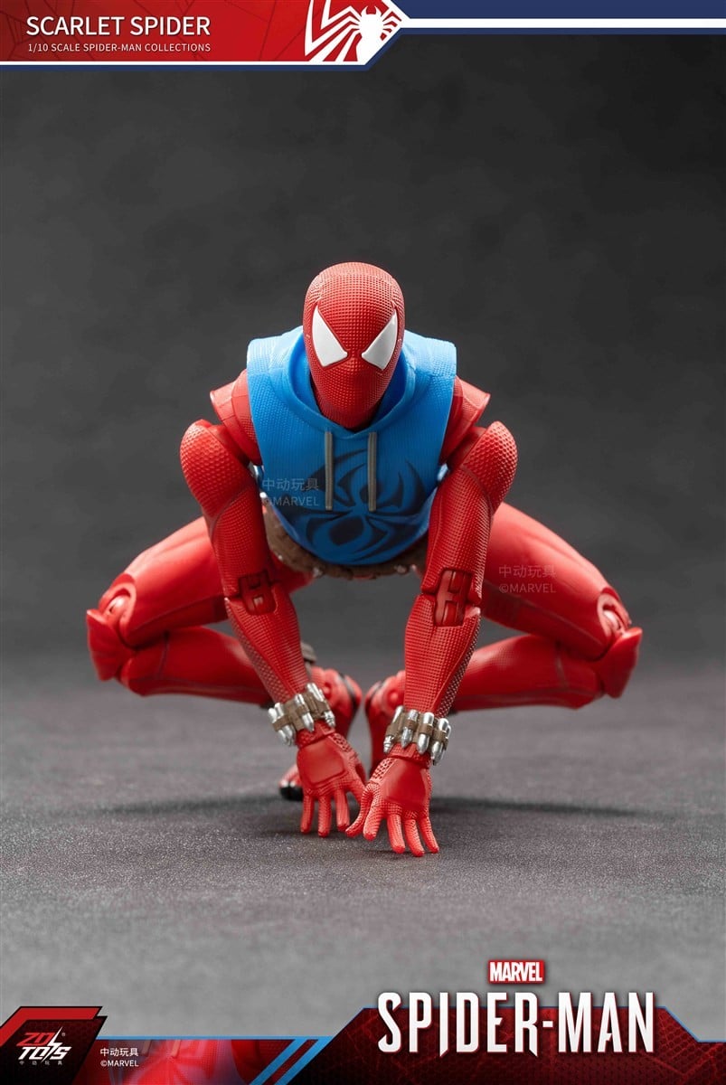 SPECIAL ORDER ZD Toys - 7 Inch X Series - Spider-Man: Across the Spider-Verse - Spider-Man: Scarlet Spider 1/10 [JP]
