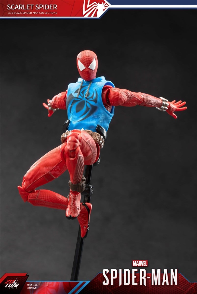 SPECIAL ORDER ZD Toys - 7 Inch X Series - Spider-Man: Across the Spider-Verse - Spider-Man: Scarlet Spider 1/10 [JP]