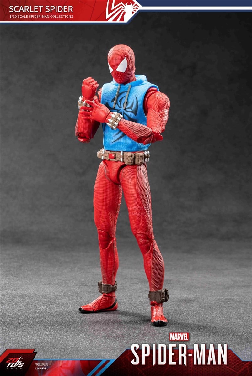 SPECIAL ORDER ZD Toys - 7 Inch X Series - Spider-Man: Across the Spider-Verse - Spider-Man: Scarlet Spider 1/10 [JP]