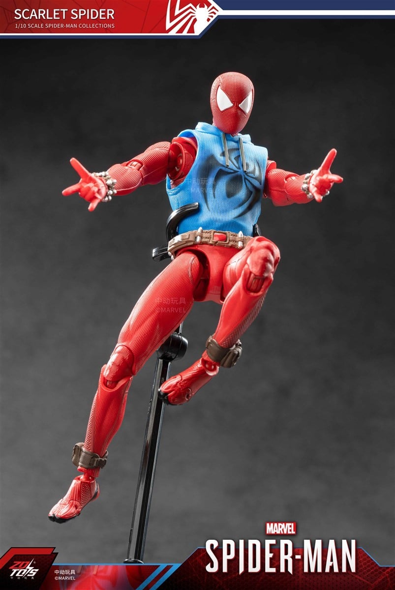 SPECIAL ORDER ZD Toys - 7 Inch X Series - Spider-Man: Across the Spider-Verse - Spider-Man: Scarlet Spider 1/10 [JP]