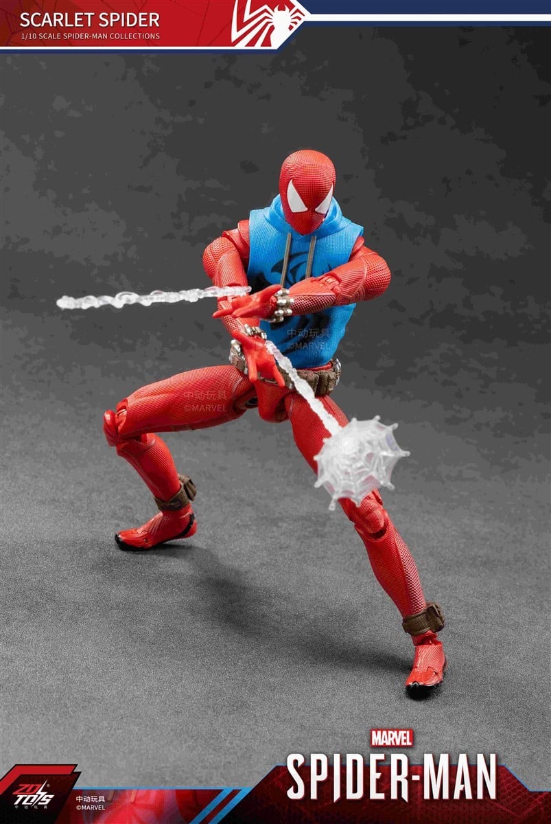 SPECIAL ORDER ZD Toys - 7 Inch X Series - Spider-Man: Across the Spider-Verse - Spider-Man: Scarlet Spider 1/10 [JP]