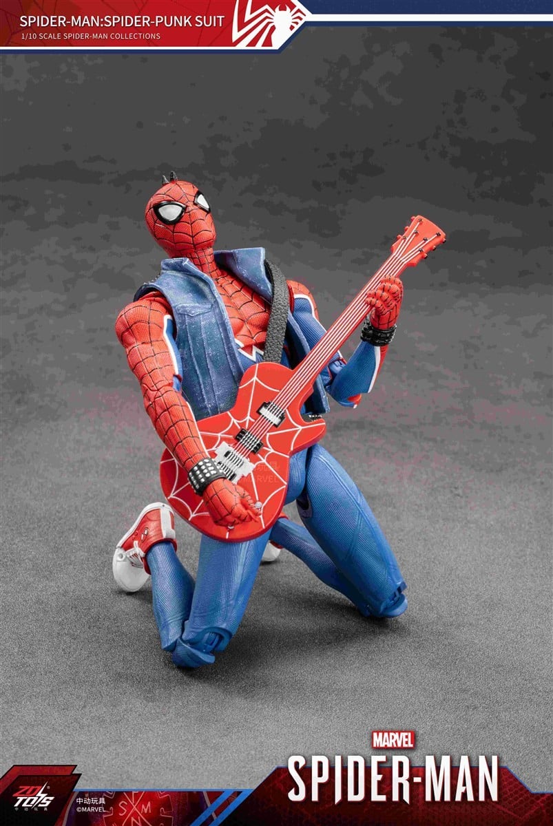 SPECIAL ORDER ZD Toys - 7 Inch X Series - Spider-Man: Across the Spider-Verse - Spider-Punk Suit 1/10 [JP]