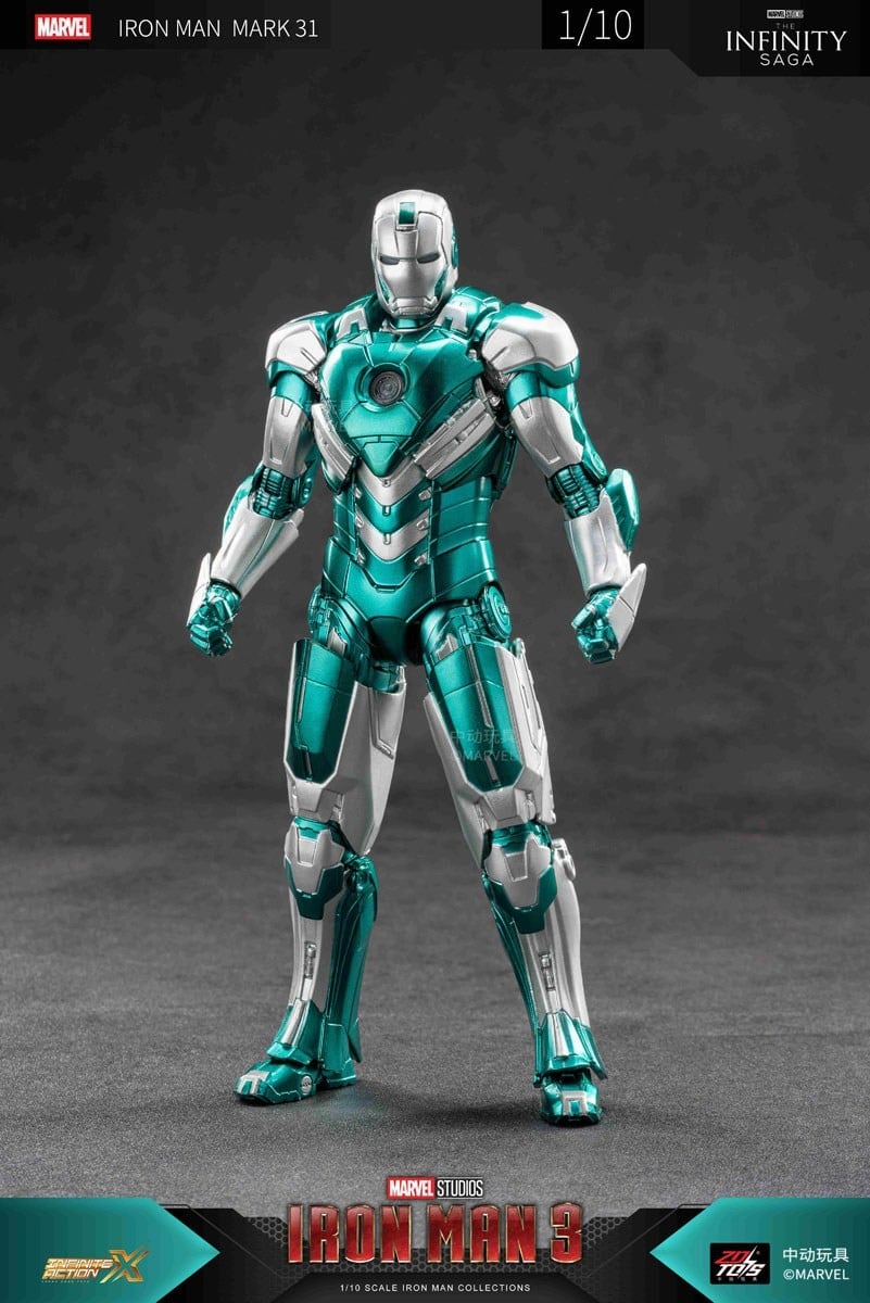 SPECIAL ORDER ZD Toys - 7 Inch X Series - Iron Man 3 - Iron Man MK31 1/10 [JP]