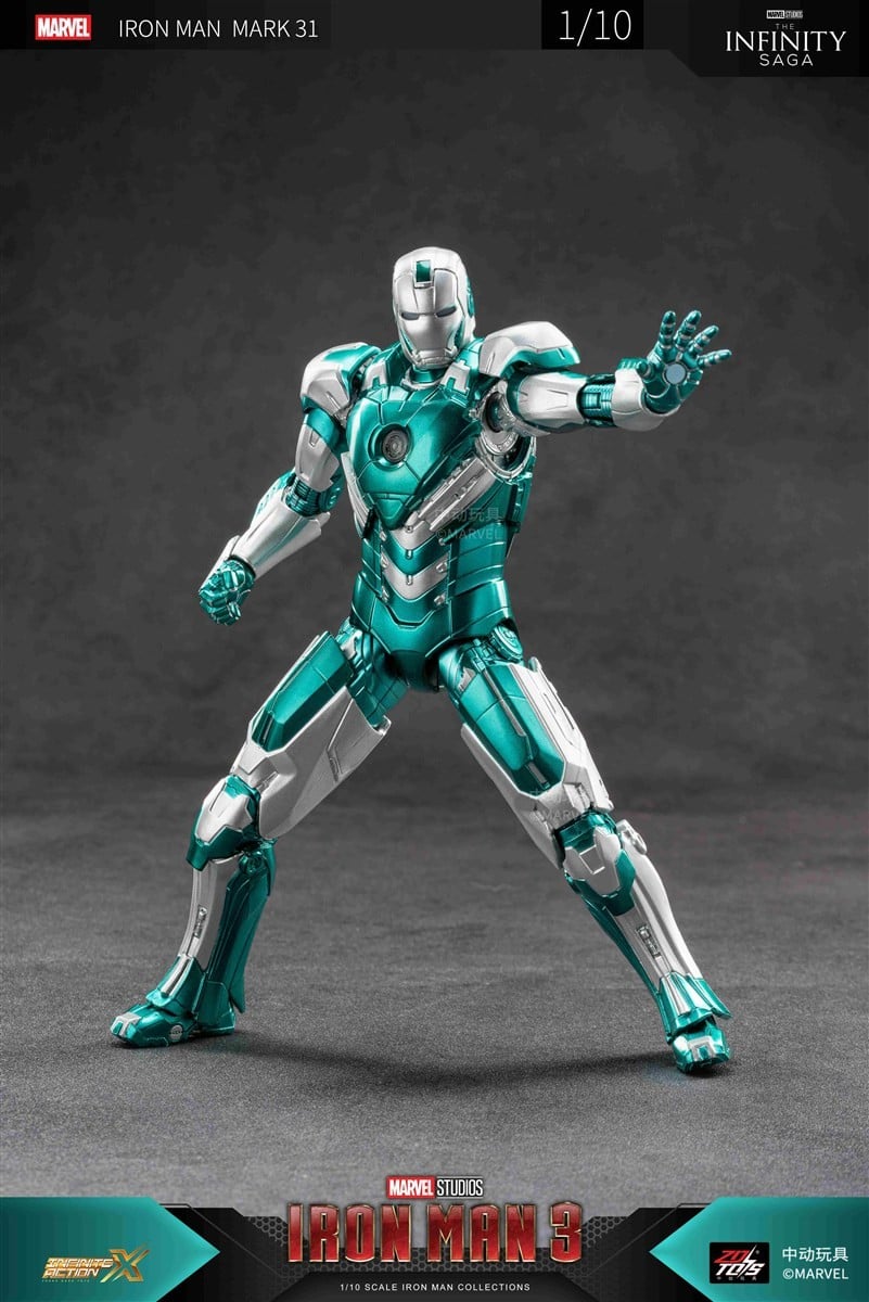 SPECIAL ORDER ZD Toys - 7 Inch X Series - Iron Man 3 - Iron Man MK31 1/10 [JP]