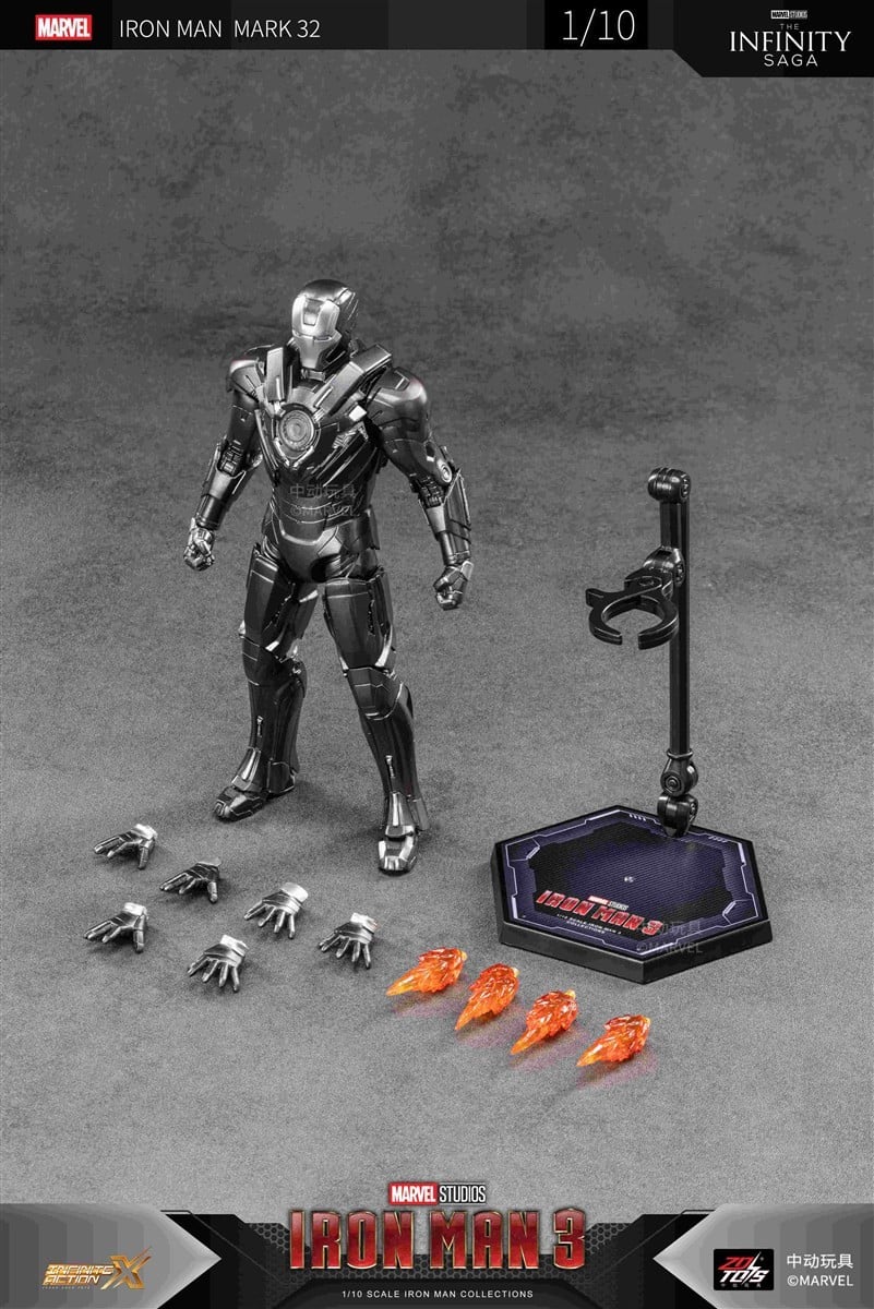 SPECIAL ORDER ZD Toys - 7 Inch X Series - Iron Man 3 - Iron Man MK32 1/10 [JP]