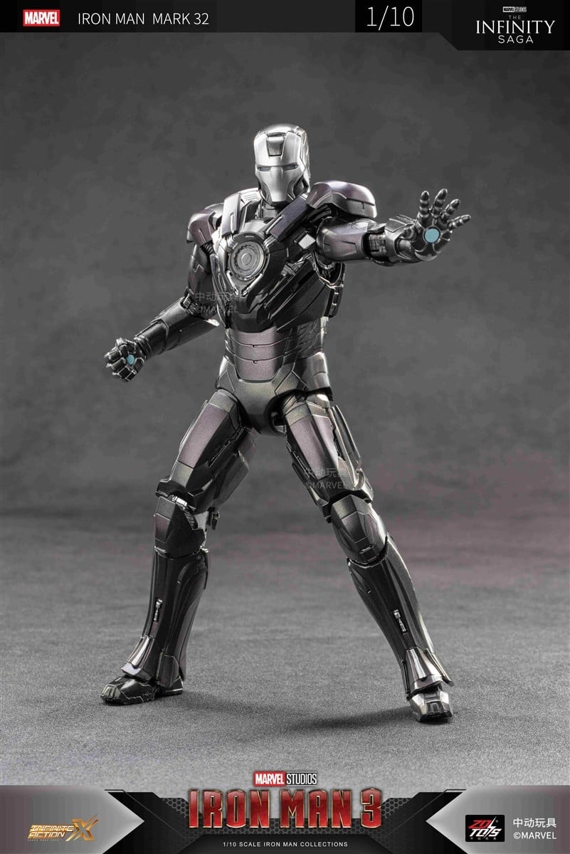 SPECIAL ORDER ZD Toys - 7 Inch X Series - Iron Man 3 - Iron Man MK32 1/10 [JP]
