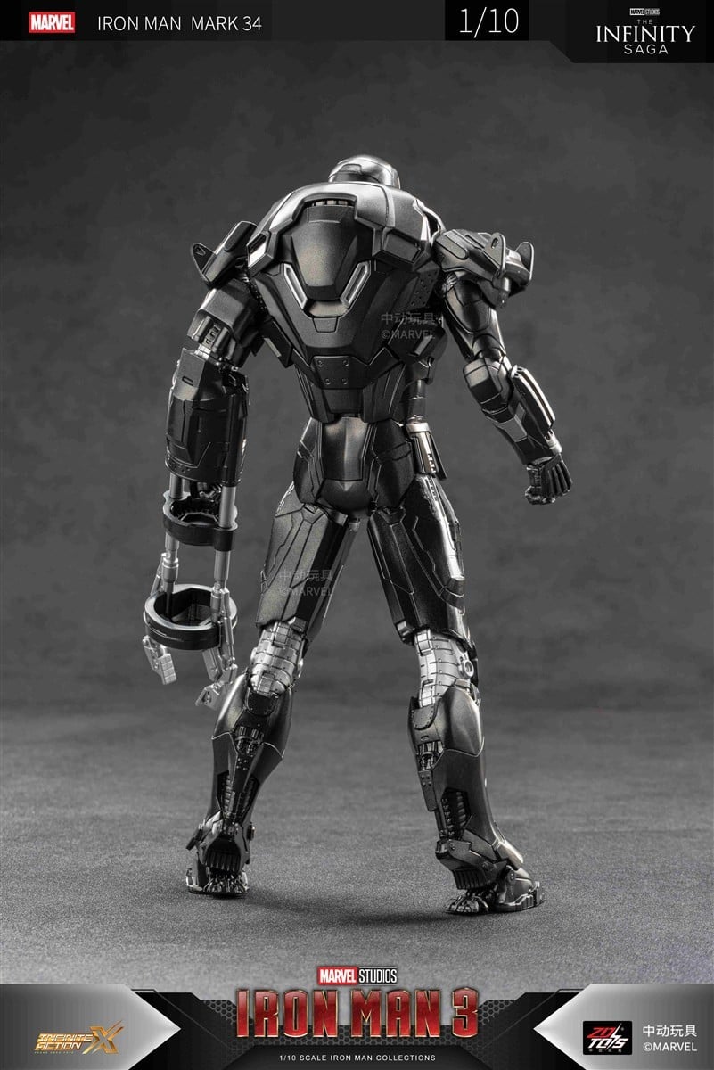 SPECIAL ORDER ZD Toys - 7 Inch X Series - Iron Man 3 - Iron Man MK34 1/10 [JP]