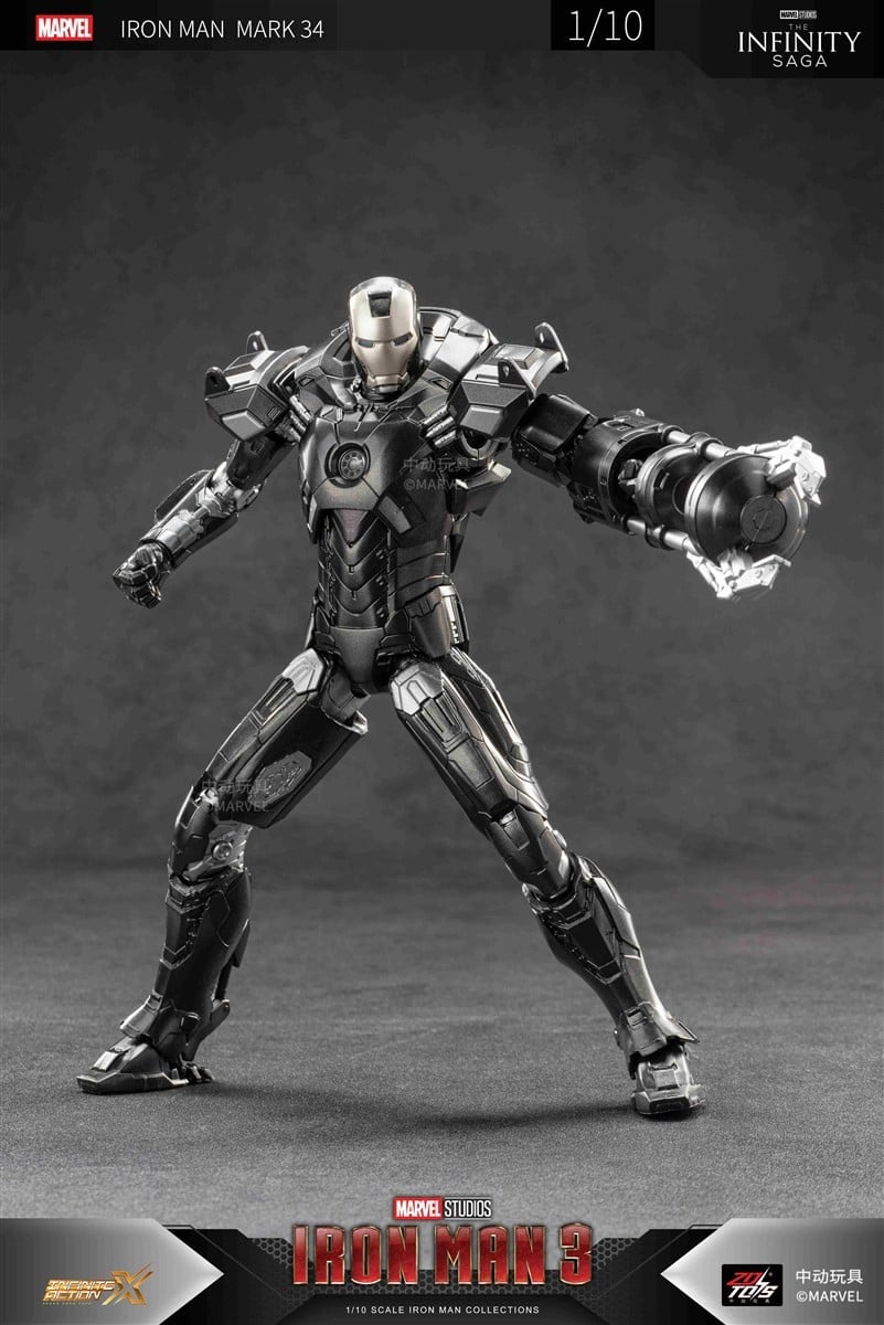 SPECIAL ORDER ZD Toys - 7 Inch X Series - Iron Man 3 - Iron Man MK34 1/10 [JP]