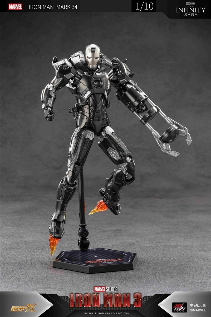 SPECIAL ORDER ZD Toys - 7 Inch X Series - Iron Man 3 - Iron Man MK34 1/10 [JP]