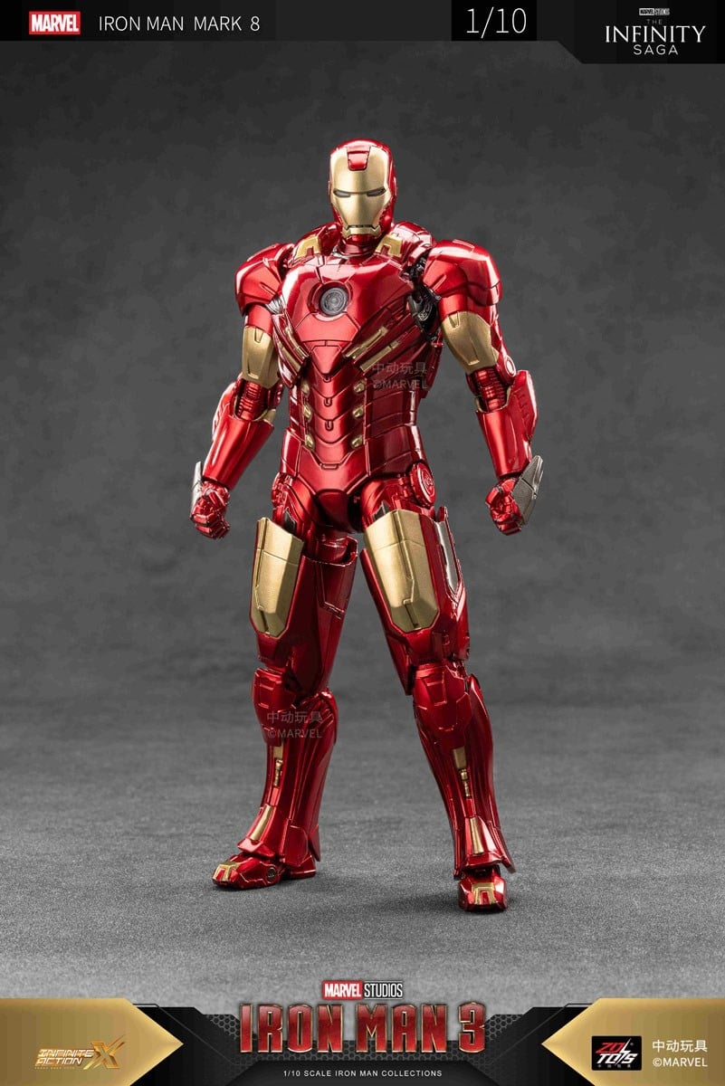 SPECIAL ORDER ZD Toys - 7 Inch X Series - Iron Man 3 - Iron Man MK8 1/10 [JP]