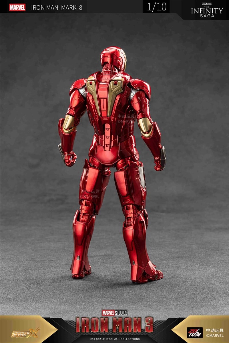 SPECIAL ORDER ZD Toys - 7 Inch X Series - Iron Man 3 - Iron Man MK8 1/10 [JP]