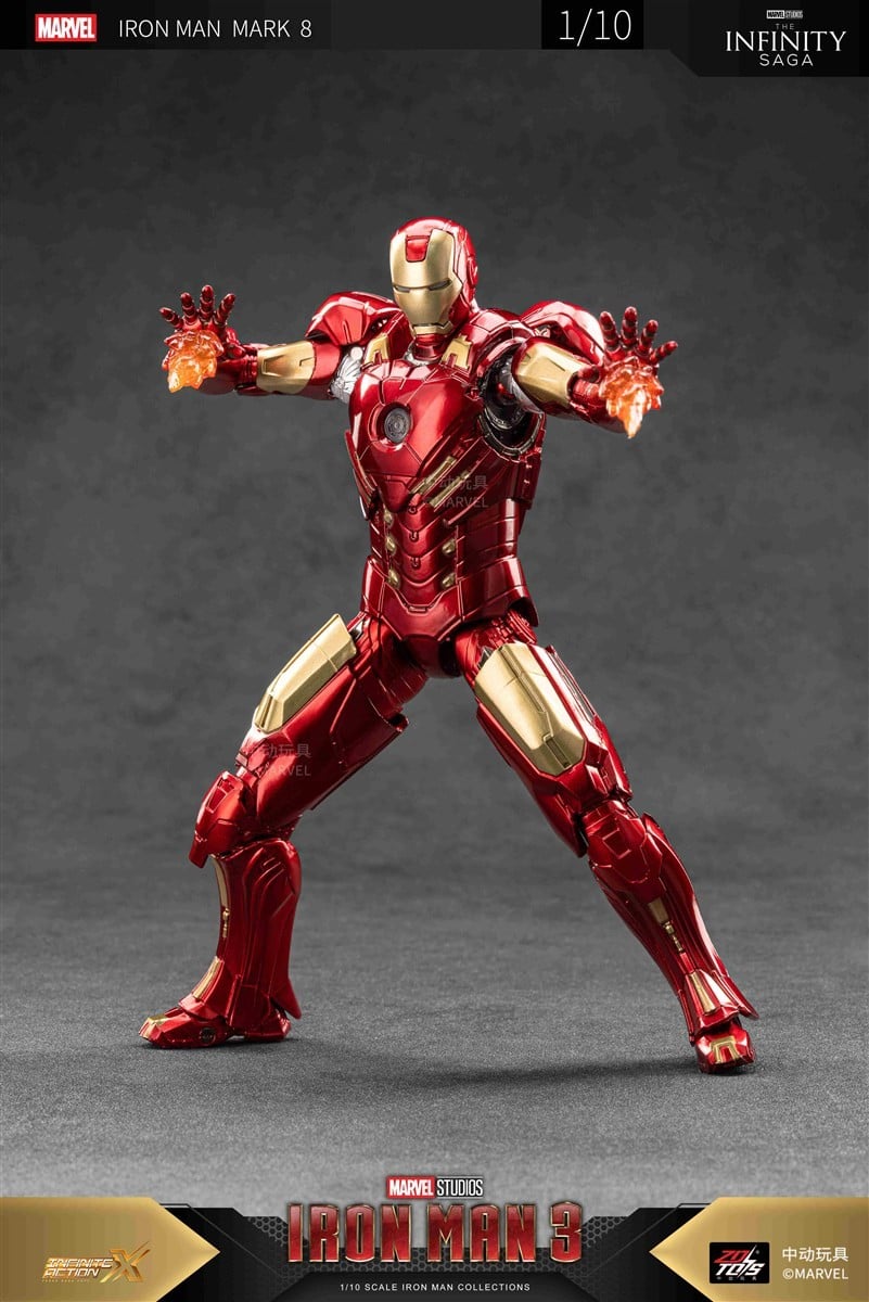 SPECIAL ORDER ZD Toys - 7 Inch X Series - Iron Man 3 - Iron Man MK8 1/10 [JP]