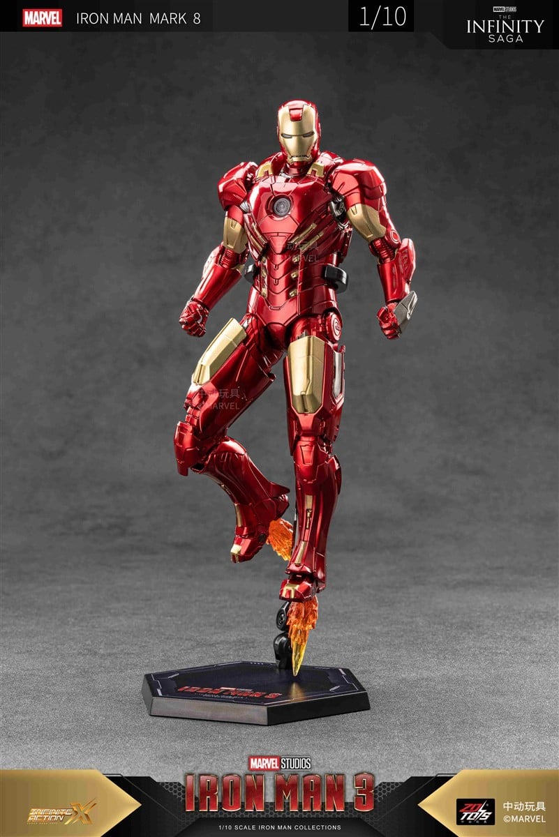 SPECIAL ORDER ZD Toys - 7 Inch X Series - Iron Man 3 - Iron Man MK8 1/10 [JP]