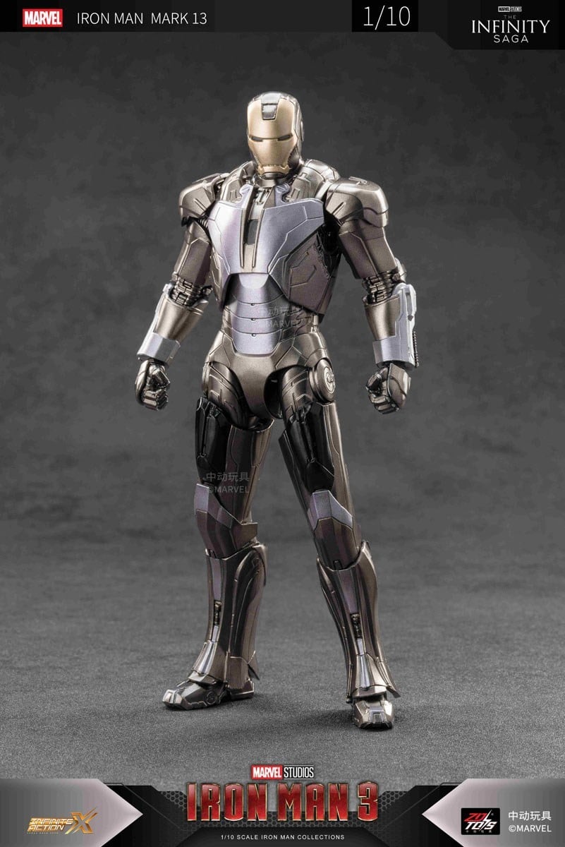 SPECIAL ORDER ZD Toys - 7 Inch X Series - Iron Man 3 - Iron Man MK13 1/10 [JP]