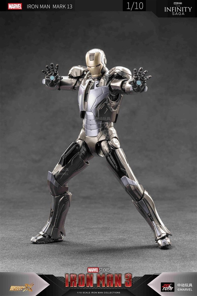 SPECIAL ORDER ZD Toys - 7 Inch X Series - Iron Man 3 - Iron Man MK13 1/10 [JP]