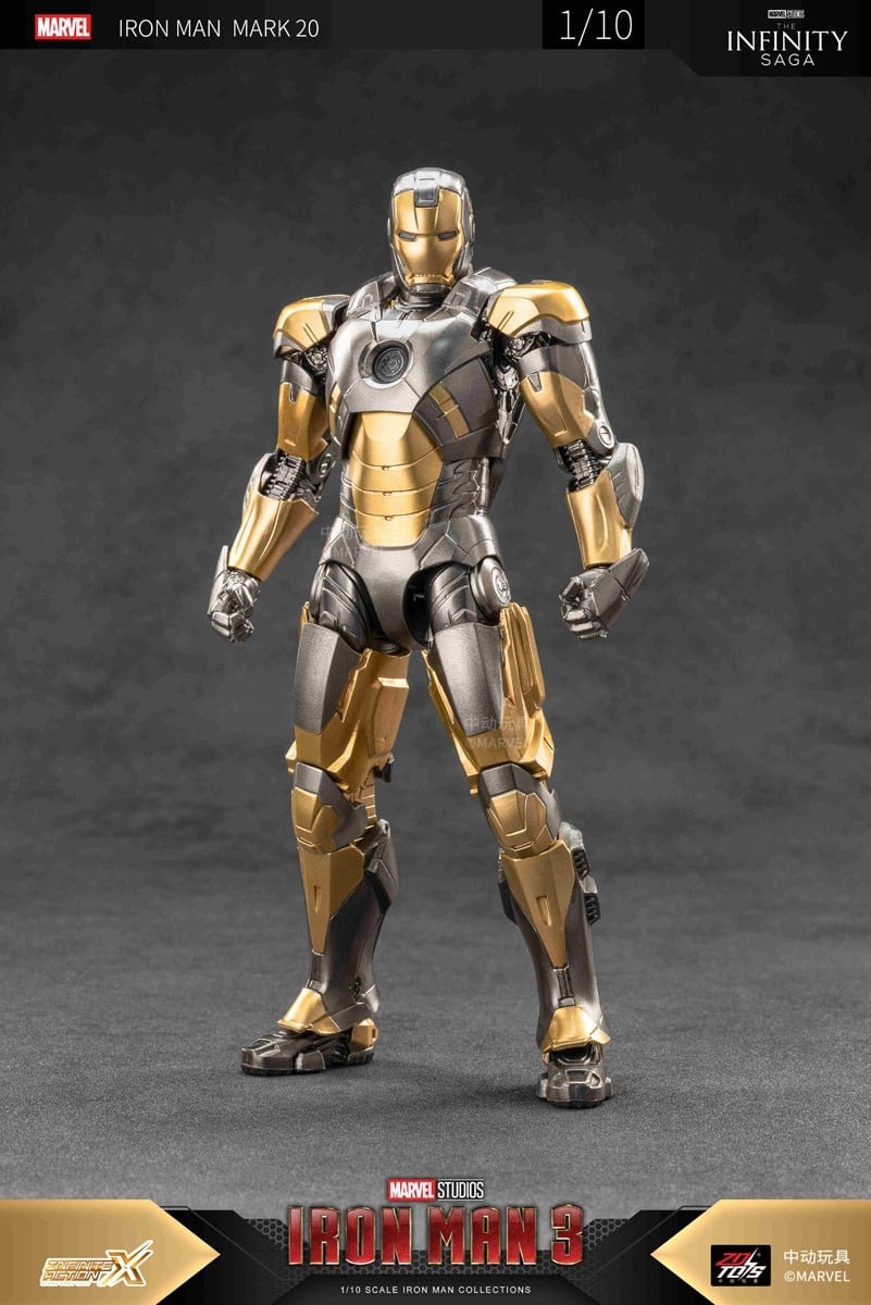 SPECIAL ORDER ZD Toys - 7 Inch X Series - Iron Man 3 - Iron Man MK20 1/10 [JP]