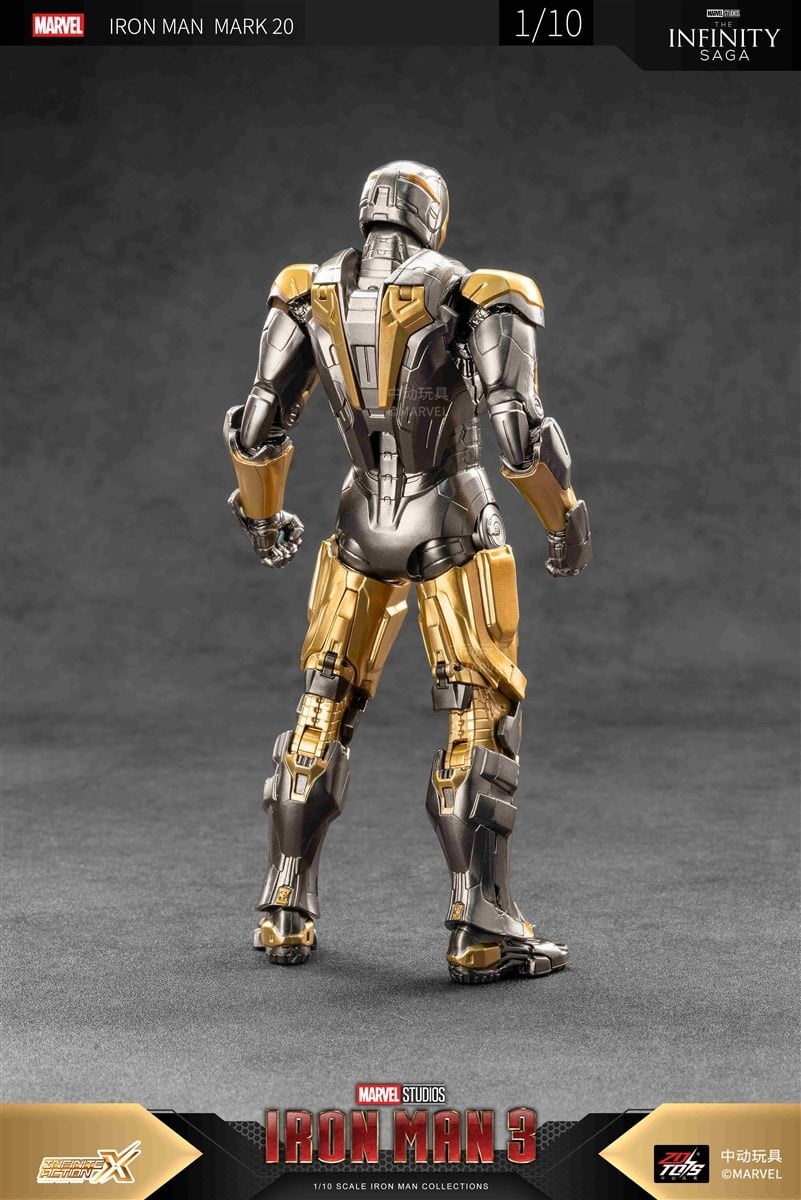 SPECIAL ORDER ZD Toys - 7 Inch X Series - Iron Man 3 - Iron Man MK20 1/10 [JP]