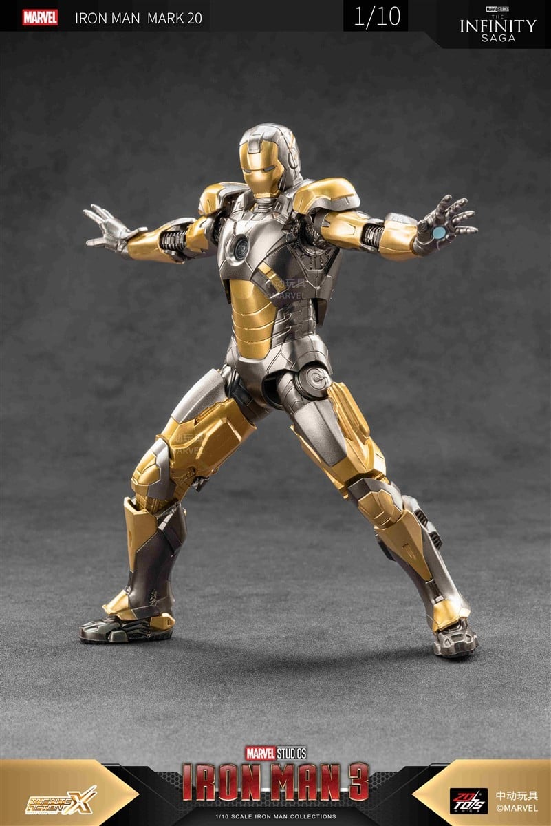 SPECIAL ORDER ZD Toys - 7 Inch X Series - Iron Man 3 - Iron Man MK20 1/10 [JP]