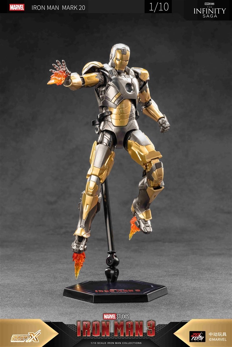 SPECIAL ORDER ZD Toys - 7 Inch X Series - Iron Man 3 - Iron Man MK20 1/10 [JP]