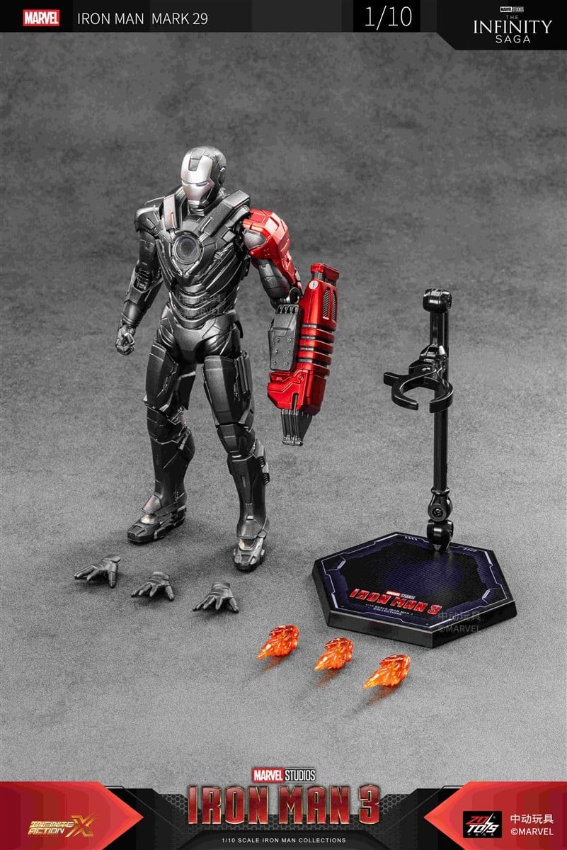 SPECIAL ORDER ZD Toys - 7 Inch X Series - Iron Man 3 - Iron Man MK29 1/10 [JP]