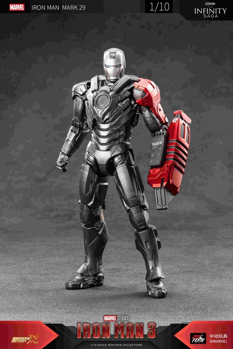 SPECIAL ORDER ZD Toys - 7 Inch X Series - Iron Man 3 - Iron Man MK29 1/10 [JP]