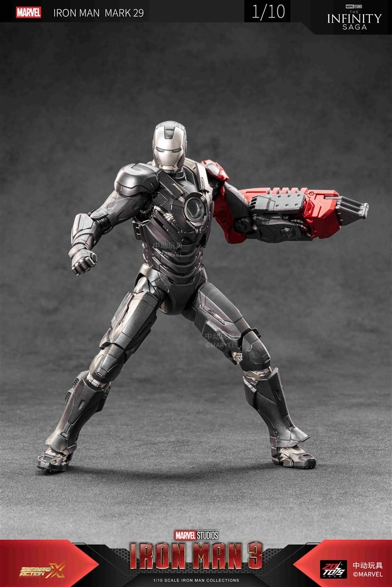 SPECIAL ORDER ZD Toys - 7 Inch X Series - Iron Man 3 - Iron Man MK29 1/10 [JP]