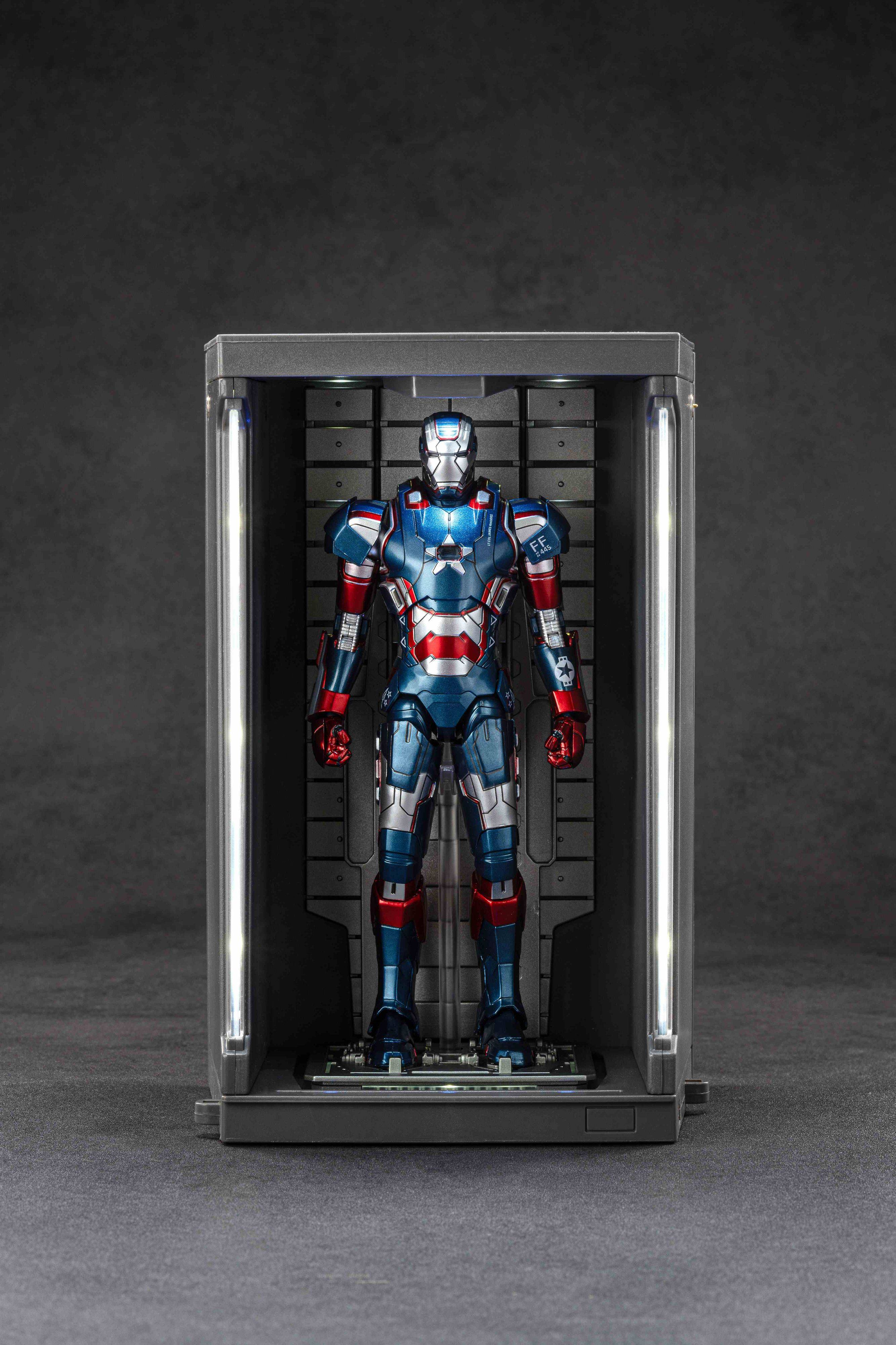 SPECIAL ORDER ZD Toys - 7 Inch Series - Marvel: Avengers - Iron Patriot + Hall of Armor [JP]