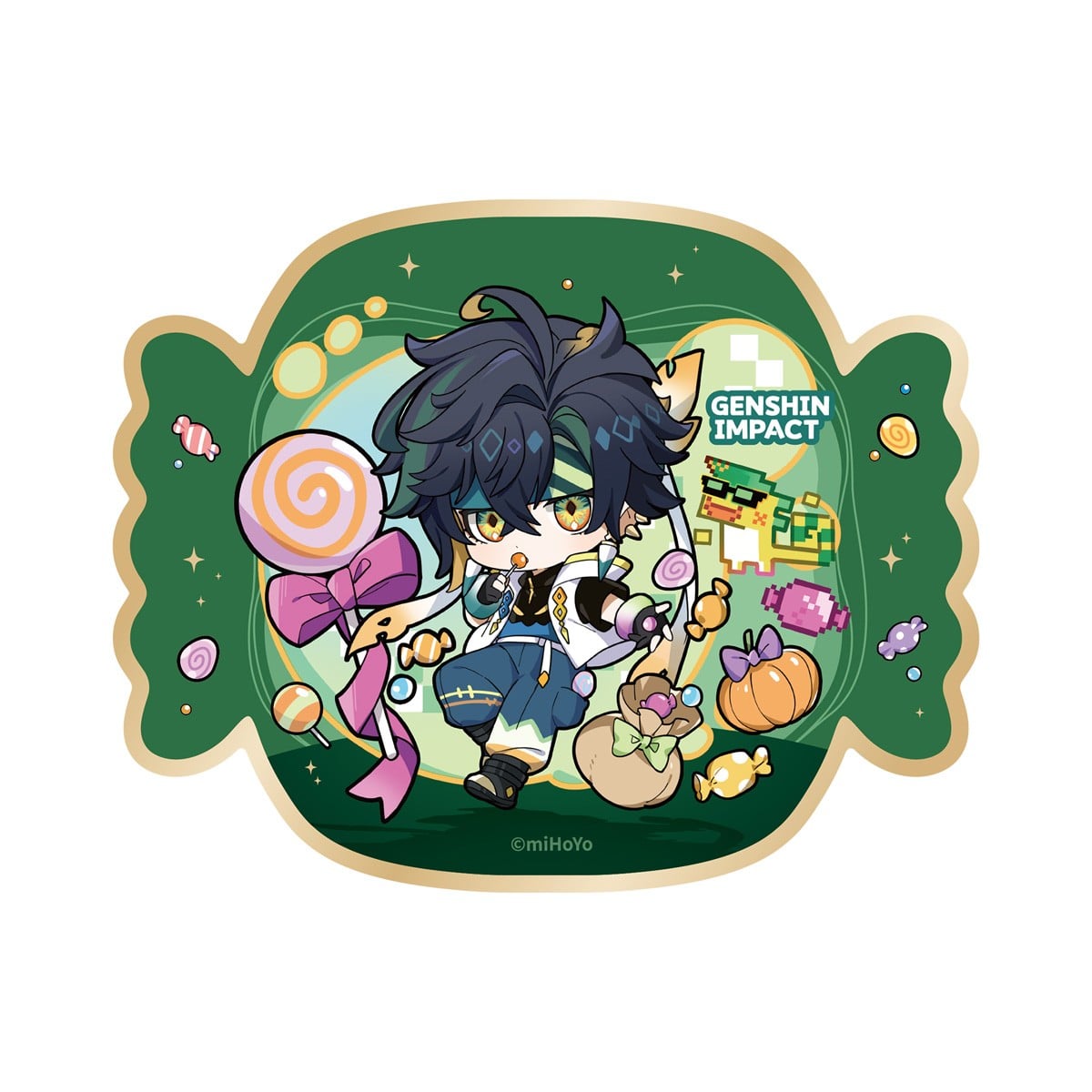 SPECIAL ORDER APEX - Genshin Impact Twilight Fantasia Series Chibi Figure - Kinich [JP]