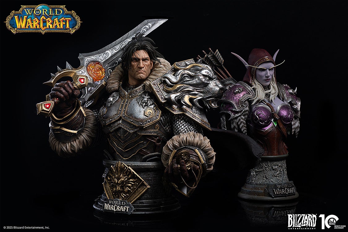PRE-ORDER Infinity Studio - Infinity Studio x Blizzard - World of Warcraft - Varian Wrynn: Bust Model 1/3