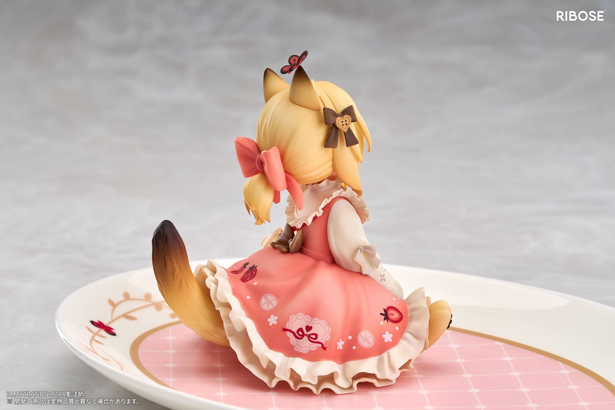 SPECIAL ORDER RIBOSE - DLC Series - Tea Time Cats - Orange Cat [JP]