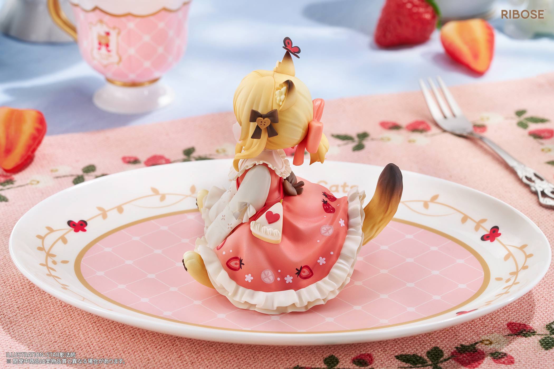 SPECIAL ORDER RIBOSE - DLC Series - Tea Time Cats - Orange Cat [JP]