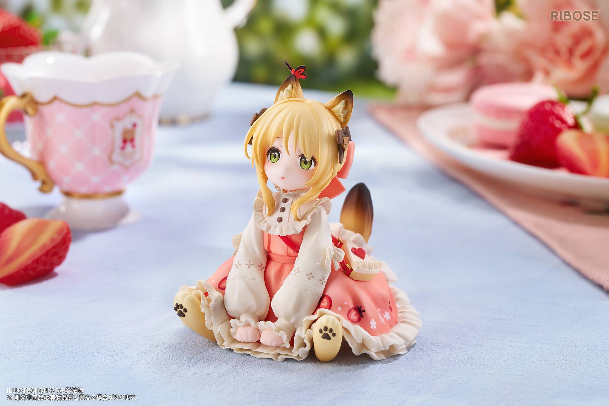 SPECIAL ORDER RIBOSE - DLC Series - Tea Time Cats - Orange Cat [JP]