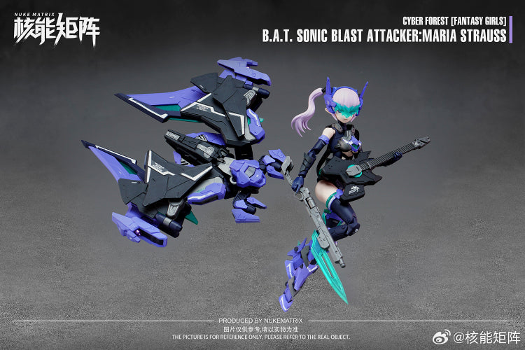 PRE-ORDER Nuke Matrix - Cyber Forest FANTASY GIRLS - B.A.T. SONIC BLAST ATTACKER: MARIA STRAUSS
